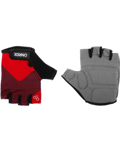 Рукавички ONRIDE TID 20 колір червоний/чорний Розмір XL