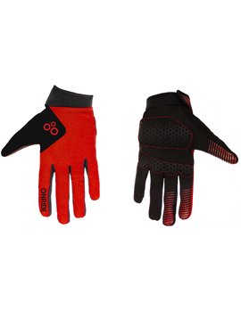 Рукавички ONRIDE Kaplan чорний/червоний 2XL