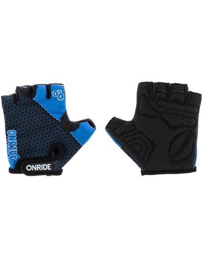Рукавички дитячі ONRIDE Gem чорний-синій Розмір 11-12