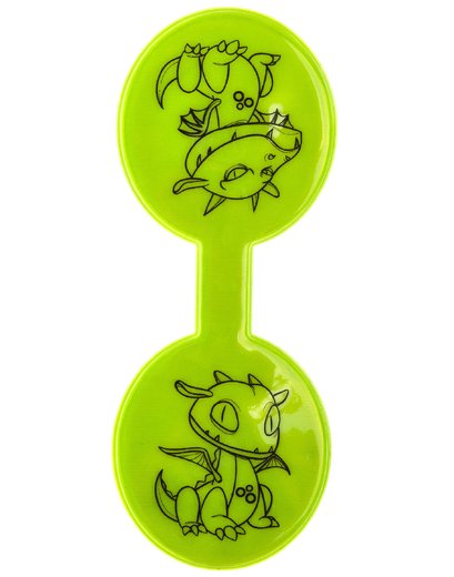 Світловідбиваючий елемент на магнітах ONRIDE Дракончики