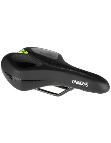 Сідло ONRIDE Merlin, Comfort Plus сталеві рамки чорний