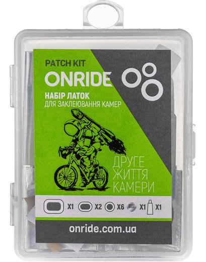 Набір латок ONRIDE Сhamber для заклеювання камер