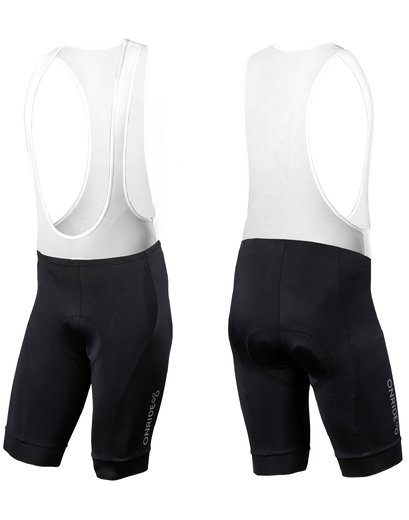 Велотруси з лямками ONRIDE Amenity black XS