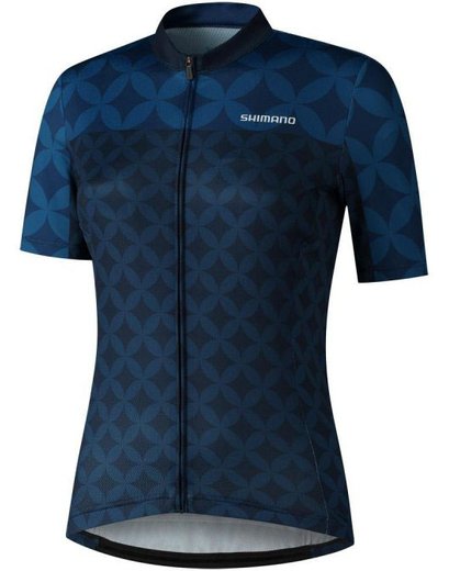 Велоджерсі жіноче Shimano MIZUKI, сине Розмір M