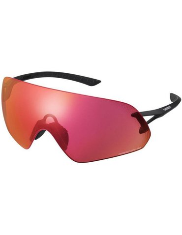 Окуляри Shimano AEROLITE P RIDESCAPE ROAD, червоний металік