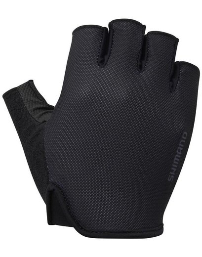 Рукавички Shimano AIRWAY, чорні з сіткою M