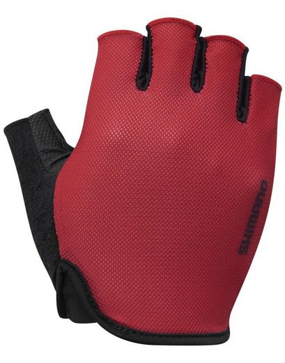 Рукавички Shimano AIRWAY, червоні з сіткою XL