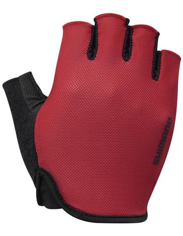Рукавички Shimano AIRWAY, червоні з сіткою L