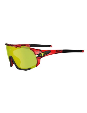 Окуляри Tifosi Sledge Crystal Red з лінзами Smoke/AC Red/Clear