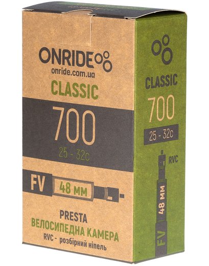 Камера ONRIDE Classic 700x25/32C FV 48 RVC