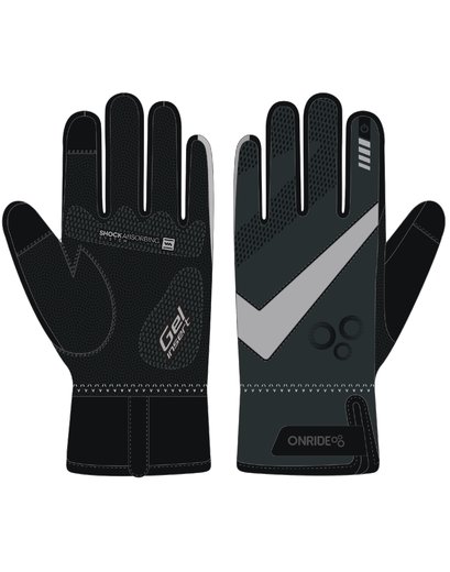 Рукавиці ONRIDE Ardor black Розмір XS