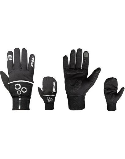 Рукавиці ONRIDE Hoodie 20 black Розмір L