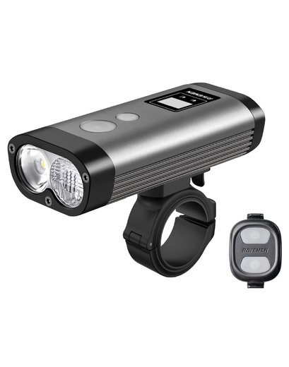 Фара Ravemen PR2000 USB (2000 lumen) бездротова кнопка в комплекті