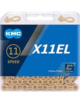 Ланцюг KMC X10EL Ti-N Gold 10-speed 114 links + замок