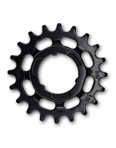 Зірка задня KMC Shimano Narrow 20T 3/32