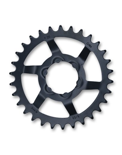 Зірка задня KMC Shimano Narrow 30T чорна 3/32