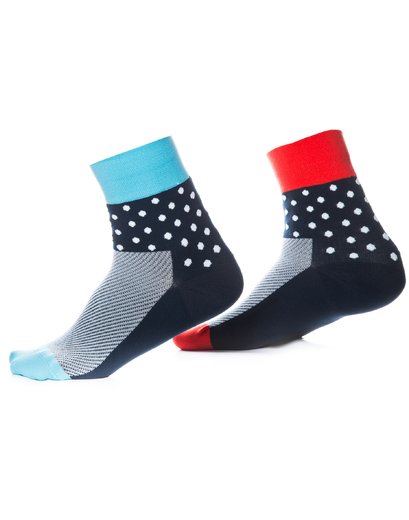 Шкарпетки ONRIDE Foot red/blue