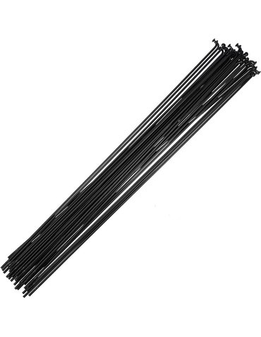 Спиця Rodi 14G/2 мм, 254 мм, сталь, black, 32 шт.