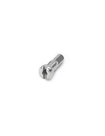 Ніпель Rodi 14G, 14х2 мм, латунь, silver, 32 шт.