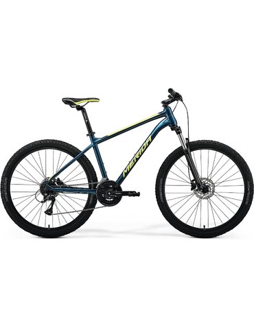 Велосипед 27.5" Merida BIG.SEVEN 20 (2024) teal-blue XS (145-161 cm)
