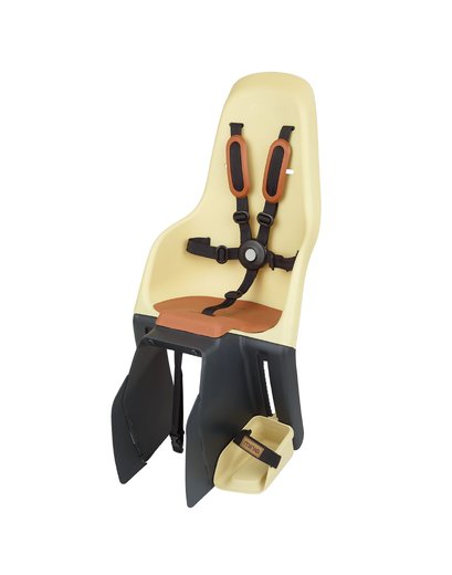 Дитяче велокрісло заднє POLISPORT Minia FF (9-22 кг) yellow