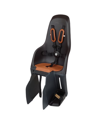 Дитяче велокрісло заднє POLISPORT Minia FF (9-22 кг) black