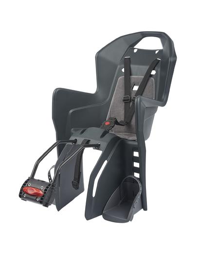 Дитяче велокрісло заднє POLISPORT Koolah FF (9-22 кг) dark-grey