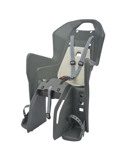 Дитяче велокрісло заднє (на багажник) POLISPORT Koolah CFS (9-22 кг) grey