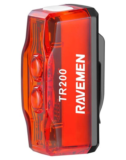Задній ліхтар (мигалка) Ravemen TR200 (200 lm, 800 mAh) з датчиком руху