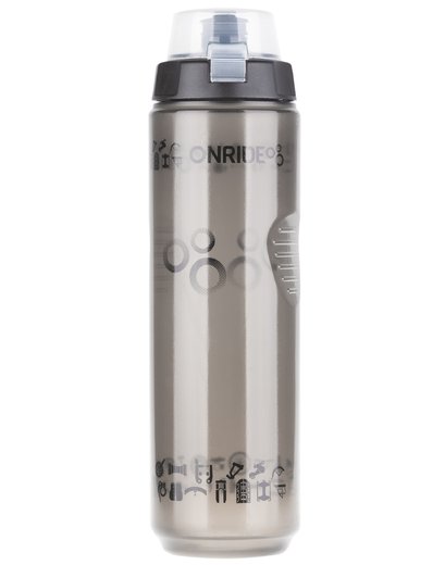 Фляга ONRIDE Usable 900 мл. чорна з ковпачком