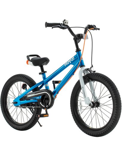 Велосипед 18" RoyalBaby Freestyle 7TH (2024) OFFICIAL UA синій One size (116-148 см)