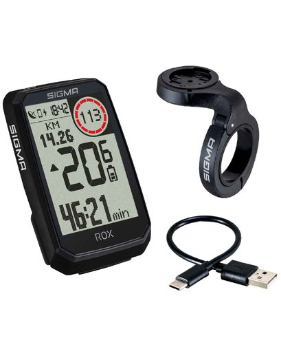 Велокомп'ютер Sigma Sport ROX 4.0 Endurance Black
