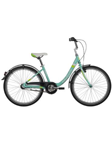 Велосипед 24" Kellys Maggie (2024) бірюзовий 14" (130-140 см)