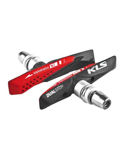 Колодки гальмівні KLS Dualstop V-02 для V-Brake