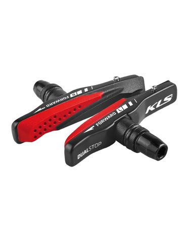 Колодки гальмівні KLS Dualstop V-01 для V-Brake катриджні