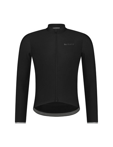 Велоджерсі Shimano Stile long sleeves утеплене black S