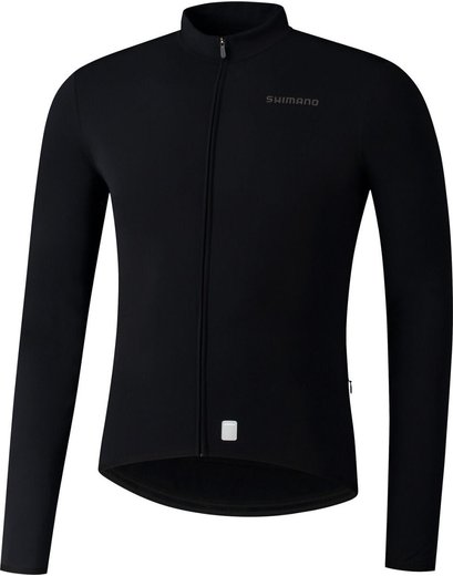 Велоджерсі Shimano Vertex Thermal long утеплене black S