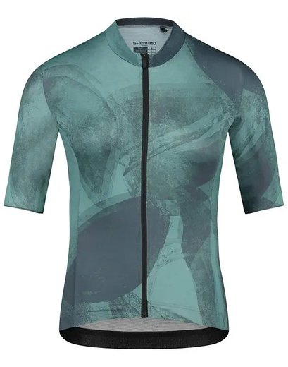 Велоджерсі жіноча Shimano ELEGANZA green XS