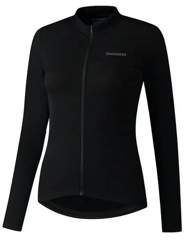 Велоджерсі жіноча Shimano ELEMENT LONG SLEEVE black L