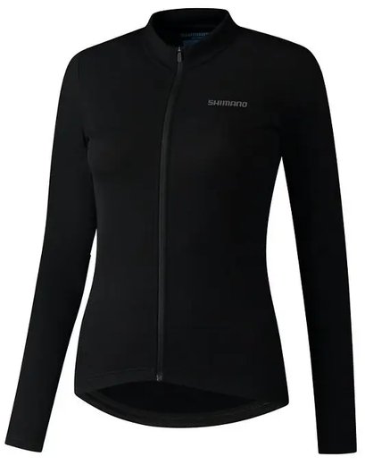 Велоджерсі жіноча Shimano ELEMENT LONG SLEEVE black L