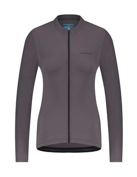 Велоджерсі жіноче Shimano Element long sleeves gray M