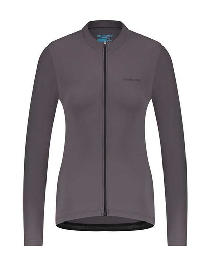 Велоджерсі жіноче Shimano Element long sleeves gray L
