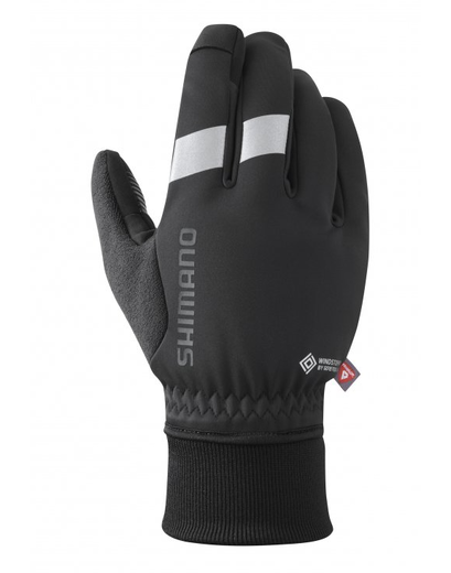 Велорукавиці Shimano Windstopper Primaloft black XL