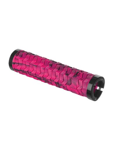Гріпси KLS Poison Double LockOn рожевий/чорний