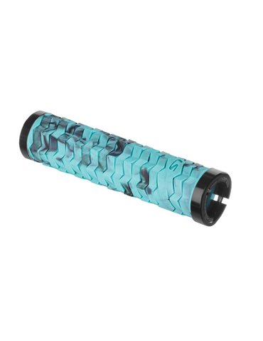 Гріпси KLS Poison Double LockOn бірюзовий/чорний
