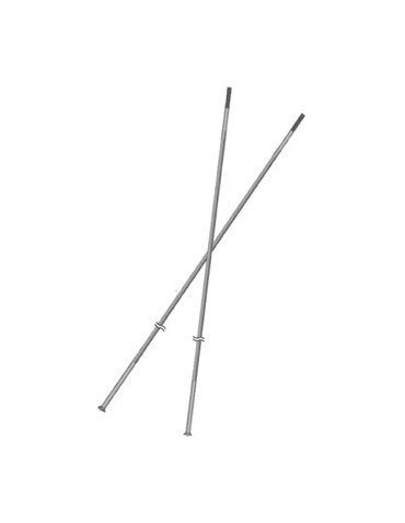 Спиця переднього колеса Shimano WH-R600/R560/R550 286 мм з ніпелем silver
