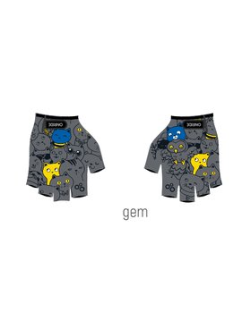 Рукавички дитячі ONRIDE Gem Котики blue/yellow 11-12 років