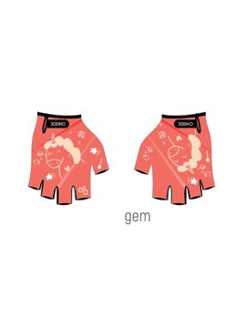 Рукавички дитячі ONRIDE Gem Єдиноріжка coral 11-12 років