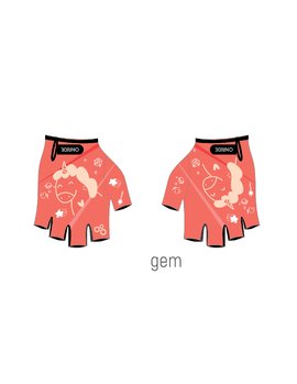 Рукавички дитячі ONRIDE Gem Єдиноріжка coral 3-4 роки