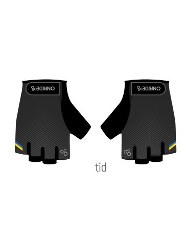 Рукавички ONRIDE TID 20 UA смужки grey/black XL